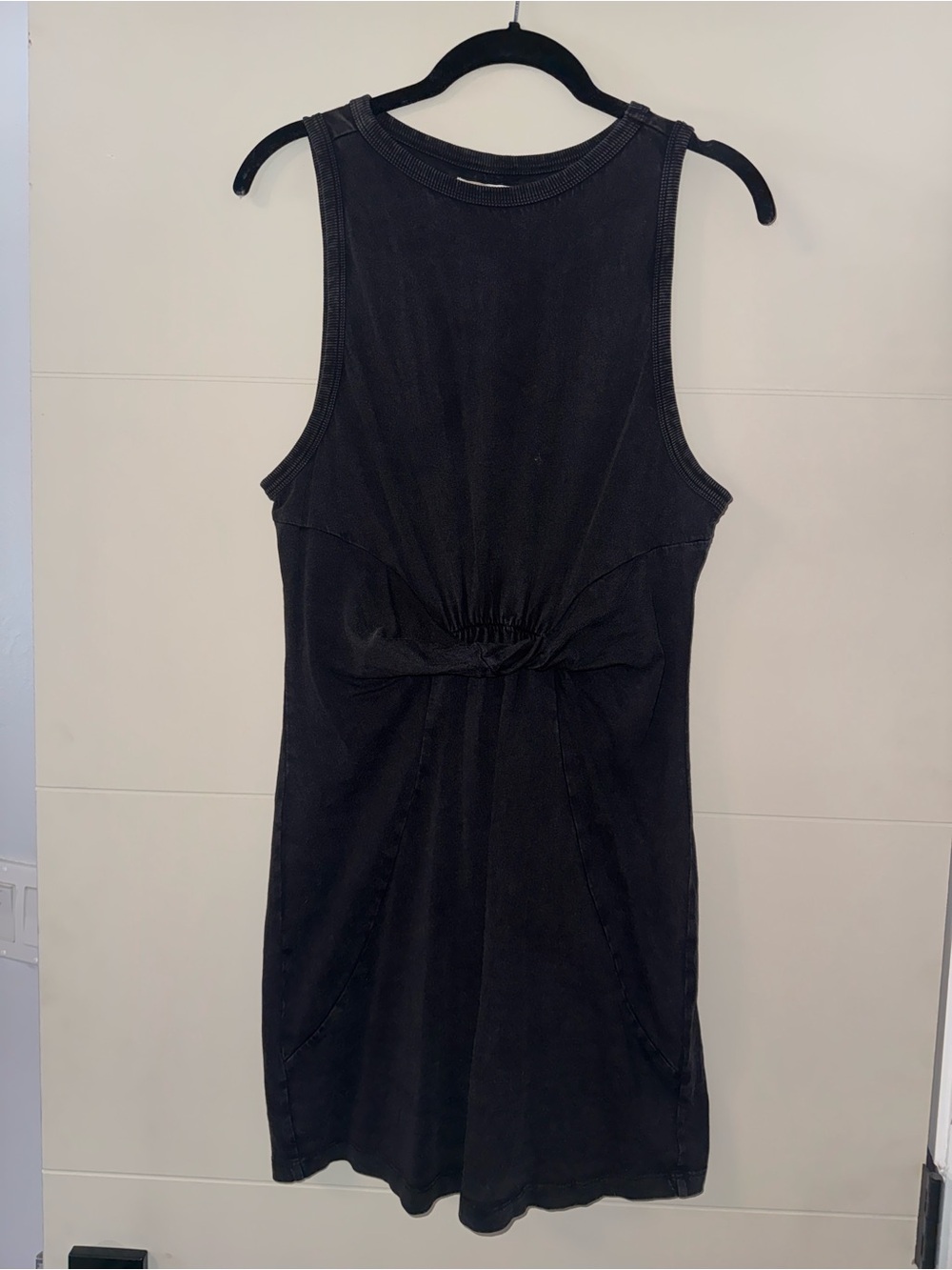 l*space Black Sleeveless Midi Dress
